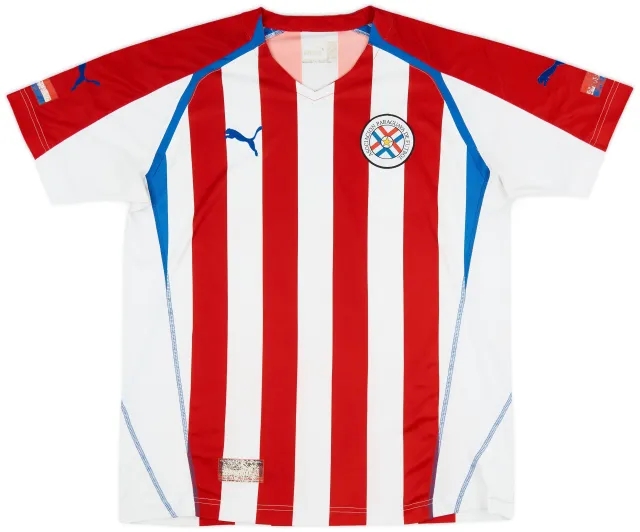 Puma 2004-06 Paraguay Home Shirt - 7/10 - (XL)