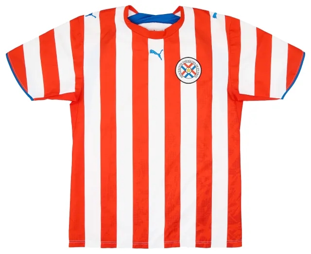 Puma 2006-07 Paraguay Home Shirt - 8/10 - (M)