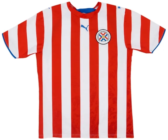 Puma 2006-07 Paraguay Home Shirt - 7/10 - (S)