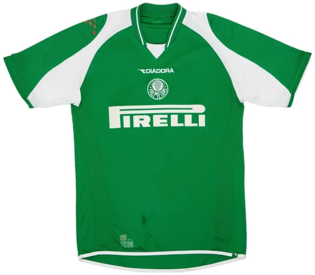 Diadora 2003 Palmeiras Home Shirt - 5/10 - (L)