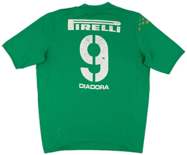 Diadora 2005 Palmeiras Home Shirt #9 - 5/10 - (L)
