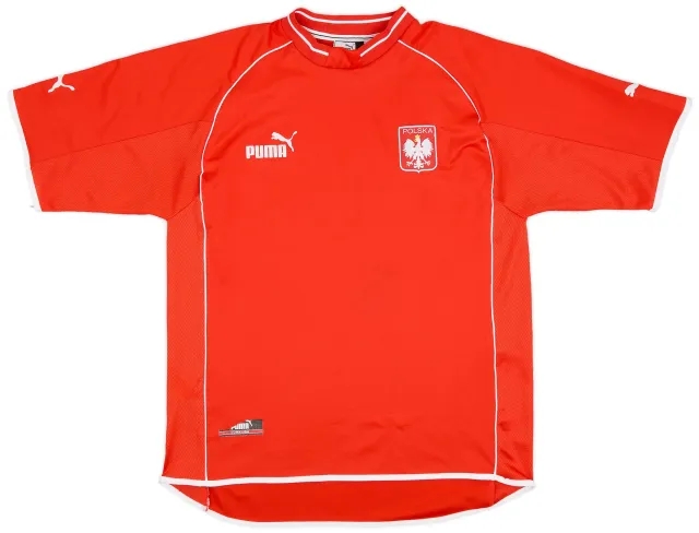 Puma 2001-02 Poland Away Shirt - 8/10 - (L)