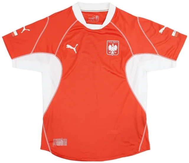 Puma 2002-04 Poland Away Shirt - 8/10 - (M)