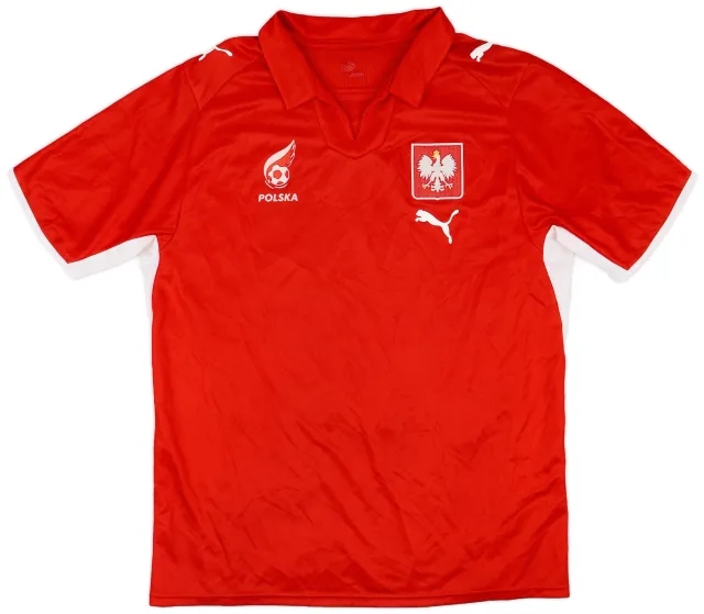 Puma 2008 Poland Away Shirt - 7/10 - (XL)