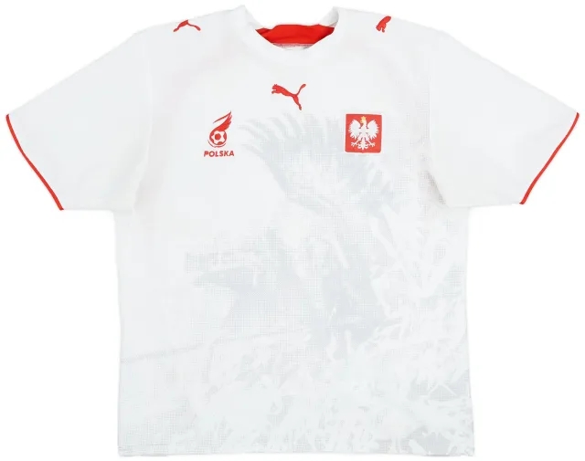 Puma 2006-08 Poland Home Shirt - 6/10 - (XL)
