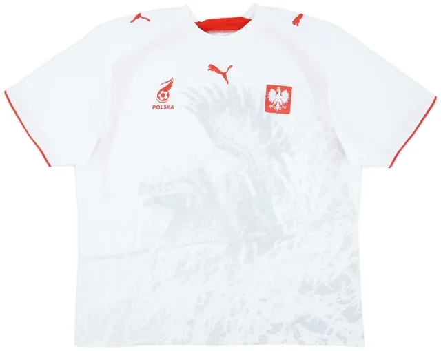 Puma 2006-08 Poland Home Shirt - 8/10 - (XXL)