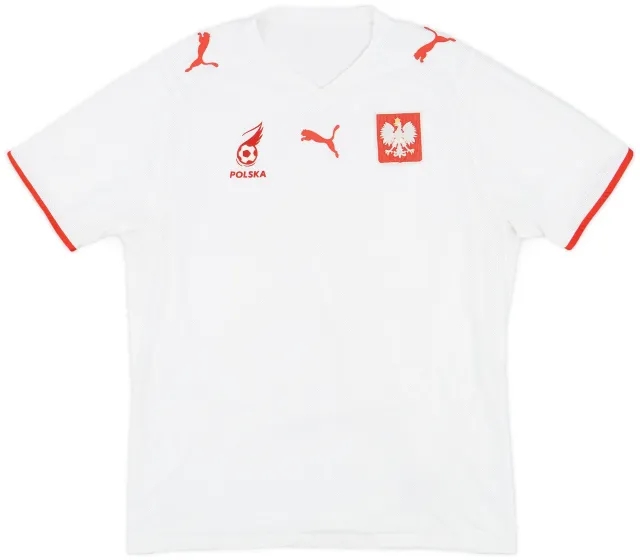 Puma 2008 Poland Home Shirt - 7/10 - (L)