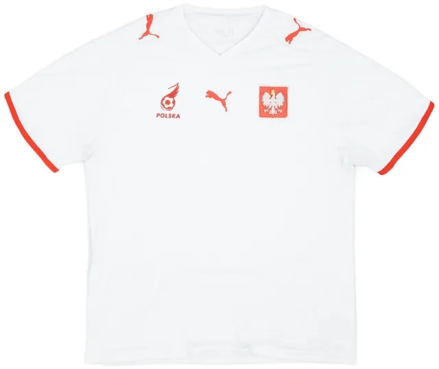 Puma 2008 Poland Home Shirt - 6/10 - (XL)