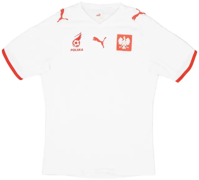 Puma 2008 Poland Home Shirt - 8/10 - (S)