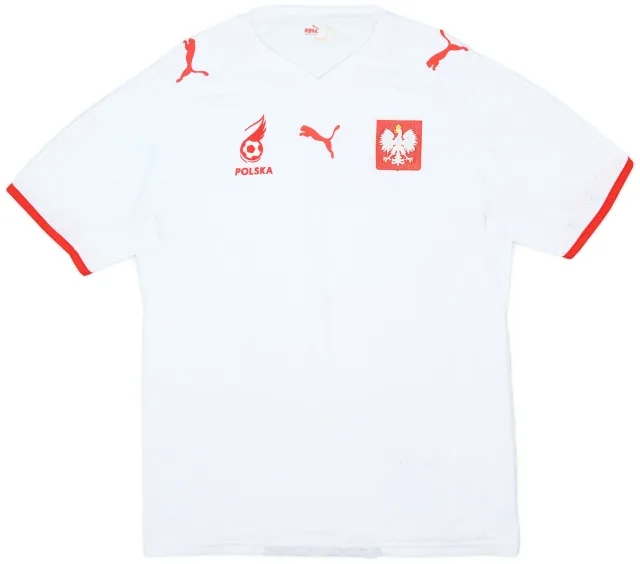 Puma 2008 Poland Home Shirt - 6/10 - (M)