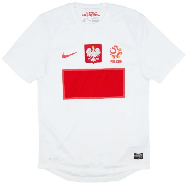 Nike 2012-13 Poland Home Shirt - 7/10 - (S)