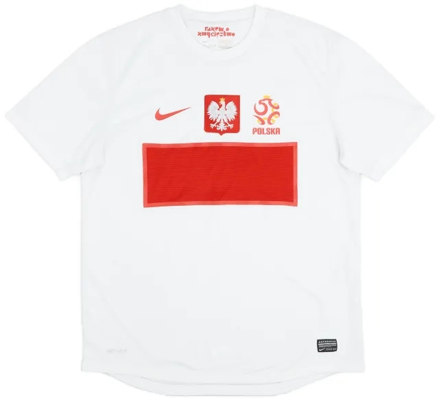 Nike 2012-13 Poland Home Shirt - 7/10 - (L)