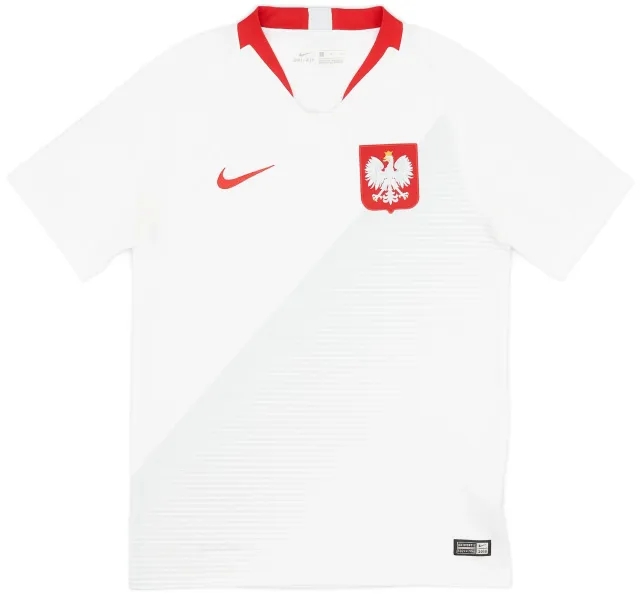Nike 2018-19 Poland Home Shirt - 6/10 - (S)