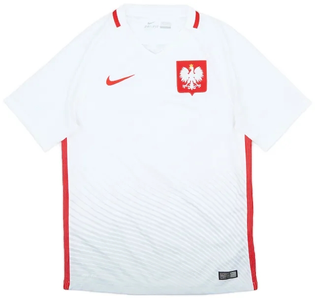 Nike 2018-19 Poland Home Shirt - 8/10 - (S)