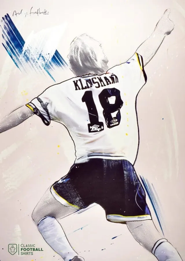 Accessories 1994-95 Tottenham Klinsmann CFS x AoF A3 Print/Poster