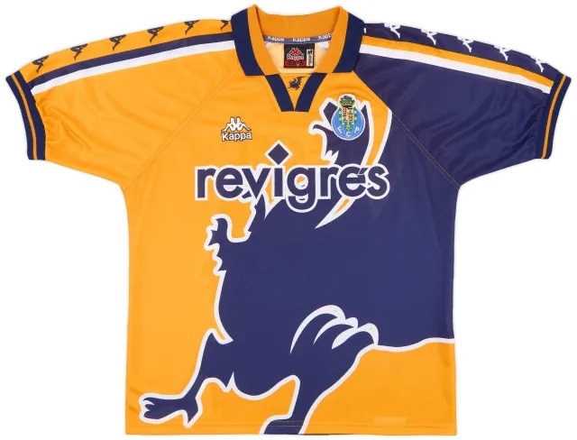 Kappa 1997-98 Porto Away Shirt - 9/10 - (M)