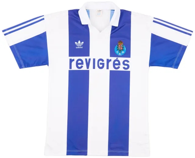 adidas 1988-90 Porto Home Shirt - 8/10 - (L)