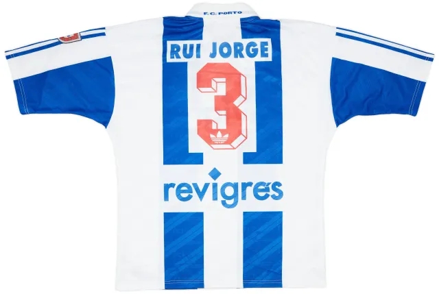 adidas 1996-97 Porto Match Issue Home Shirt Rui Jorge #3