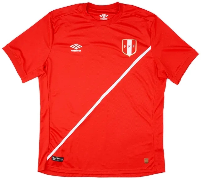 Umbro 2015-16 Peru Away Shirt - 8/10 - (XL)