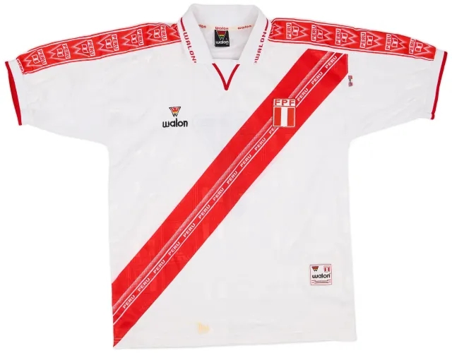 2000-01 Peru Home Shirt #7 - 6/10 - (L)