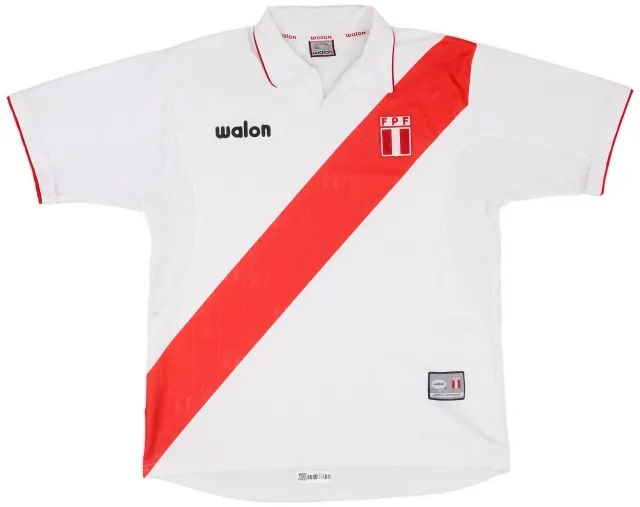 2002 Peru Home Shirt - 7/10 - (L)