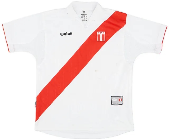 2004-06 Peru Home Shirt - 7/10 - (XL.Boys)
