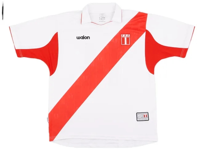 2006 Peru Home Shirt #14 - 9/10 - (L)