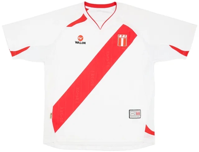 2007-09 Peru Home Shirt - 7/10 - (L)