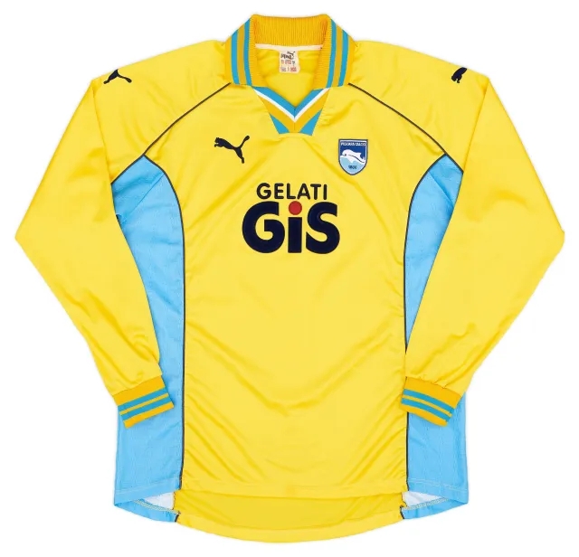 Puma 2000-01 Pescara Away L/S Shirt - 8/10 - (L)