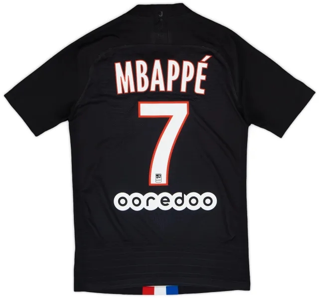 Nike 2019-20 Paris Saint-Germain Authentic Fourth Shirt Mbappe #7 - 7/10 - (XS)