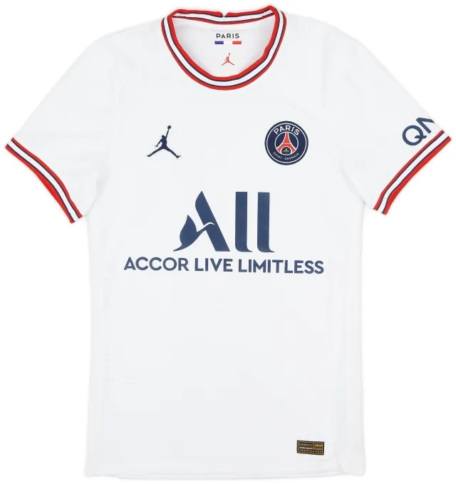 Nike 2021-22 Paris Saint-Germain Authentic Fourth Shirt - 9/10 - (XS)