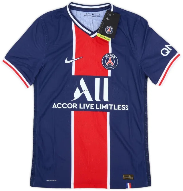 Nike 2020-21 Paris Saint-Germain Authentic Home Shirt (S)