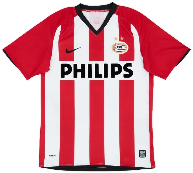 Nike 2008-10 PSV Home Shirt - 8/10 - (S)
