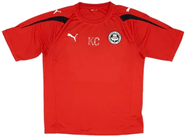 Puma 2010-11 Partick Thistle Staff Issue Training Shirt 'KC' - 5/10 - (XL)