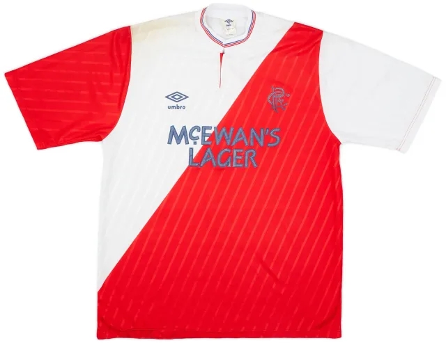 Umbro 1987-90 Rangers Away Shirt - 7/10 - (M)