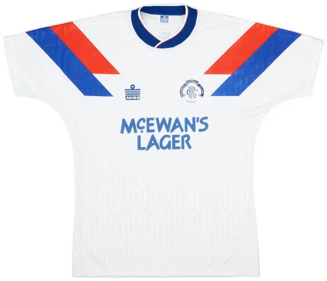 Admiral 1990-92 Rangers Away Shirt - 8/10 - (M)