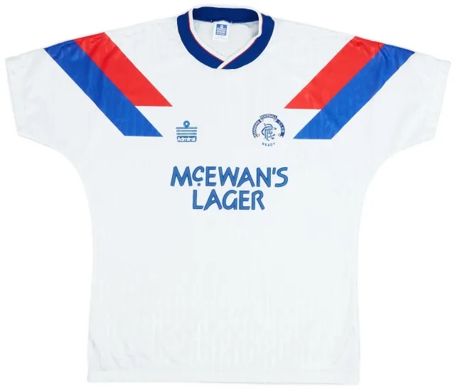 Admiral 1990-92 Rangers Away Shirt - 8/10 - (L)