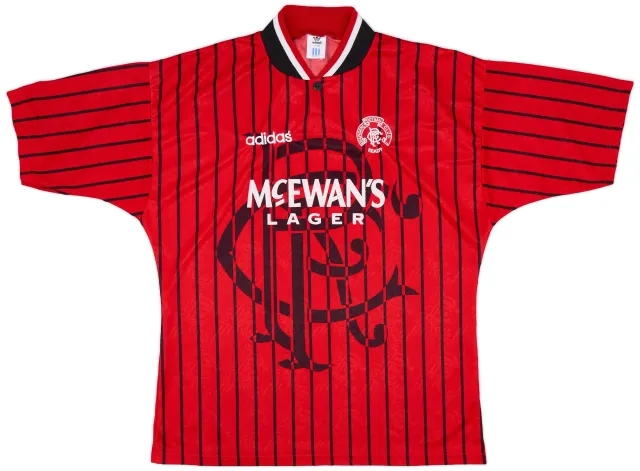 adidas 1994-95 Rangers Away Shirt - 9/10 - (L/XL)