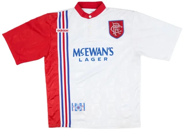 adidas 1996-97 Rangers Away Shirt - 7/10 - (L)