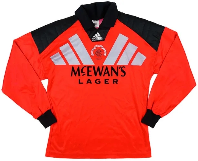 adidas 1992-94 Rangers GK Shirt - 6/10 - (S)