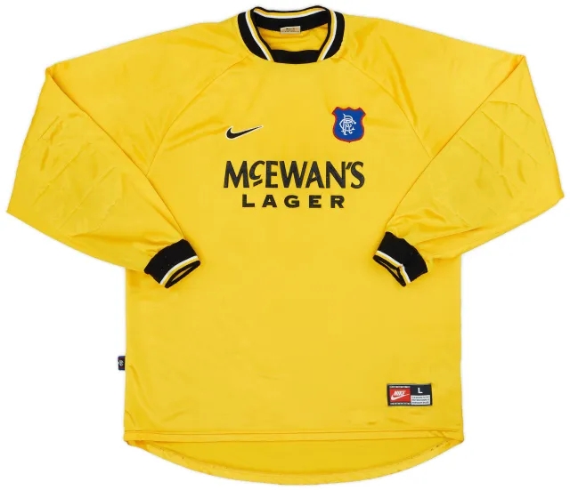 Nike 1997-99 Rangers GK Shirt - 7/10 - (L)