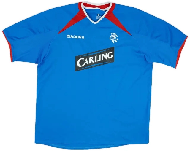 Diadora 2003-05 Rangers Home Shirt - 8/10 - (XL)