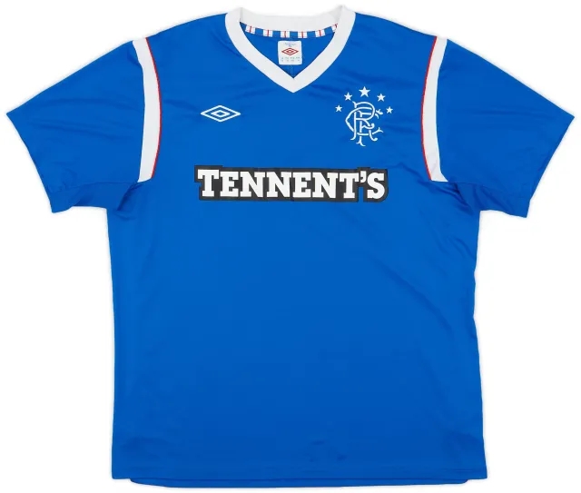 Umbro 2011-12 Rangers Home Shirt - 6/10 - (XL)