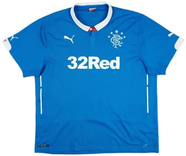 Puma 2014-15 Rangers Home Shirt - 6/10 - (XXL)