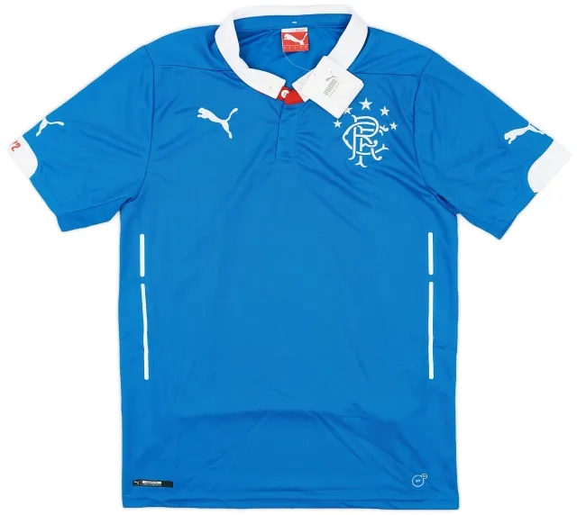 Puma 2014-15 Rangers Home Shirt (S)