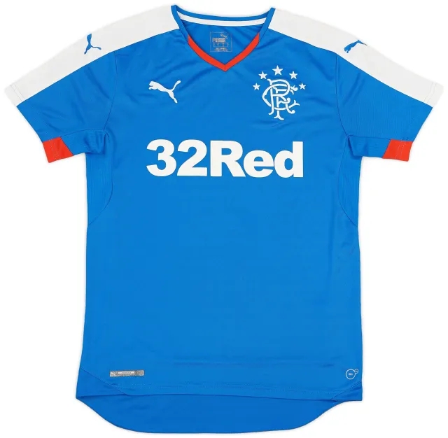 Puma 2015-16 Rangers Home Shirt - 7/10 - (S)