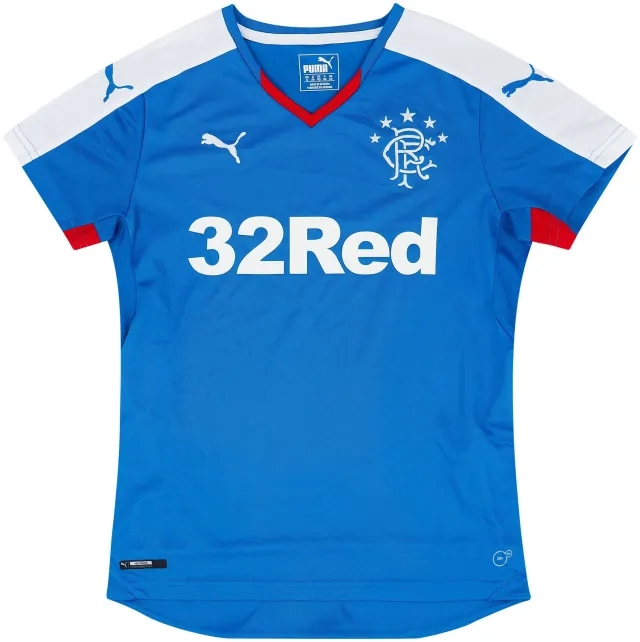 Puma 2015-16 Rangers Home Shirt - 9/10 - (Women's S)