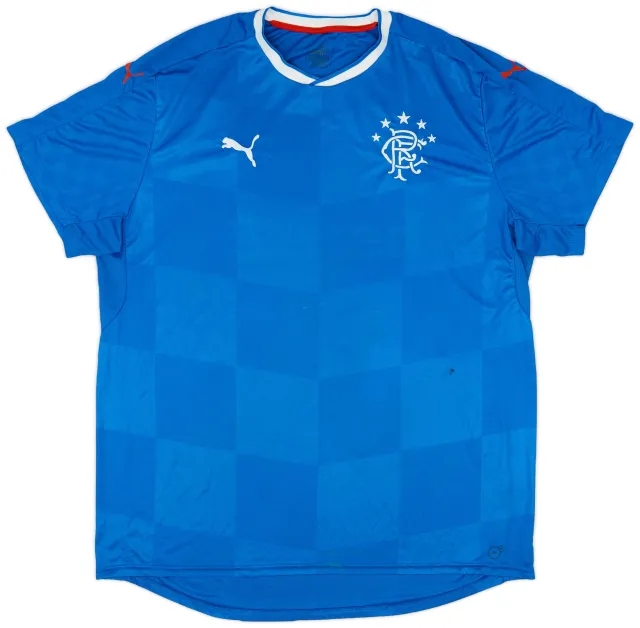 Puma 2016-18 Rangers Home Shirt - 4/10 - (XXL)