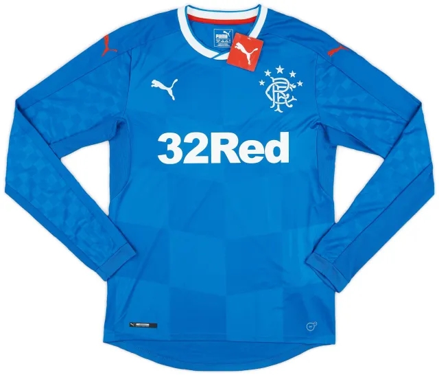 Puma 2016-18 Rangers Home L/S Shirt (S)
