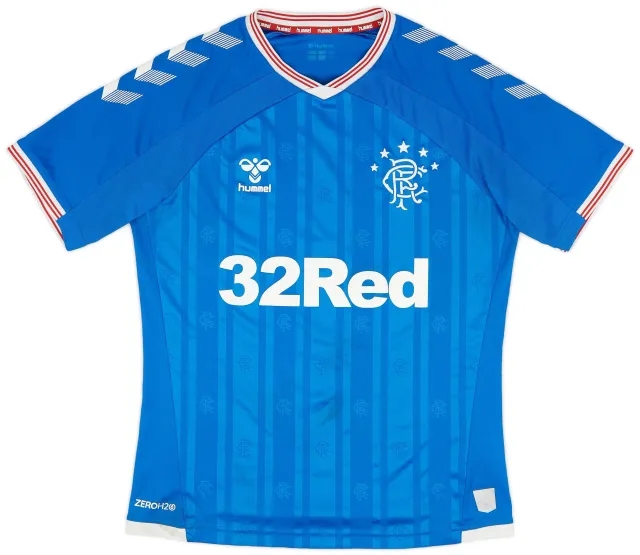 Hummel 2019-20 Rangers Home Shirt - 6/10 - (M)